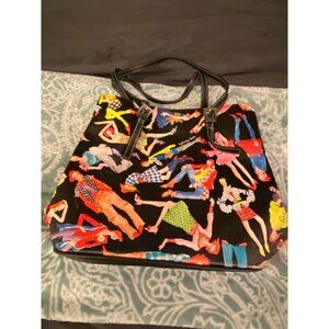 Sydney Love Quirky Purse Black Fun Fashion Pattern Handbag Women